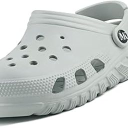 Lightweight Grey Clogs for Men | Flexible All Day Clogs | MK-CLG-005-GY |-picture-52