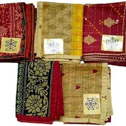 NILU Craft Baby Nap time Use Cotton Sheet Use Age 0 to 6 Month (Pack of 5 Piece) Size Small 25 inch X 20 inch Hand Made-image-13