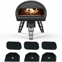 Fit Gozney Roccbox Pizza Oven Black Rubber feet Surface Protectors Pack of 3-image-54