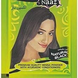 Excel's Naaz Henna Powder for Hair, Natural Black Hair colour, Mehandi Powder for Hair, Organic, Herbal ingredients, Hair Care products for women & men pack 12pc-image-13