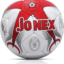 JJ JONEX BOSS Professional Football Size 5, White-24