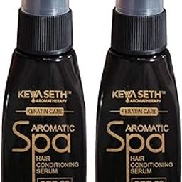 Keya Seth Aromatherapy,Spa Hair Conditioning Serum with Keratin Care I SPF 20 42ml Pack Of 2-image-41