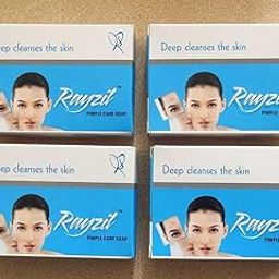 Rayzil Pimple Care Soap for Acne, Pimple, Sun Tan, Blemishes, Fine Lines, Darkspots | MokkTell Deep Cleanses The Skin Soap for Men & Women | All Skin Types - 75gm (Pack of 4)-image-12