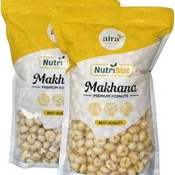 NutriNut Premium Makhana (Foxnuts) Snack - Pack of 2 (220g Each) | Lightly Roasted, Crunchy & Healthy Superfood-image-10
