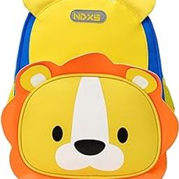 BEMBIKA School Bag The Perfect Children Backpack and School Bags For Kids Compact Stylish Backpack For Kids Exceptional-Quality Kids Kindergarten Backpack and Travel Backpack- (Lion|Royal Blue)-15