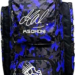 STAR HOUSE MS Dhoni Cricket Kit Bag Extra Quality Heavy Padded (Blue)-image-41