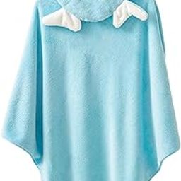 Ultra-Soft Baby Hooded Towel | 4 Characters Stickers for Baby |100% Cotton, Hypoallergenic & Super Absorbent Bath Wrap for Newborns & Toddlers | Cute Animal Design, (0-5Years) (Sky Blue Elephant)-22