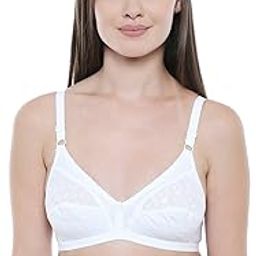 Women's Cotton Non Padded Wire Free Regular Bra-image-5