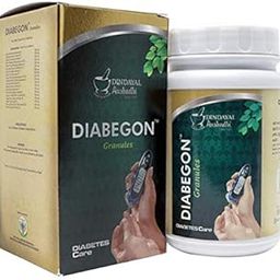 Dindayal Aushadhi Diabegon Granules Diabetic Care(Gold) 250 Gm | Ayurvedic Diabetes Medicine - Sugar Medicine | Extracts with Bahera, Haritki, Amlaki, Pippali, Sunthi etc.|-29