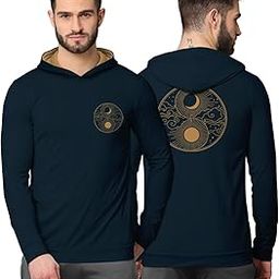Trendy Front & Back Printed Fullsleeve Hooded Sweatshirt for Men-image-82