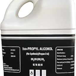 SHLOKA IPA ISO Propyl Alcohol 99.9% Pure (CH3)2-CH-OH] CAS: 67-63-0, Home Medical Surgical and Hospital use, Glass Tiles Metal and Surface Cleaning Stain and Dust Remover (5 L )-11