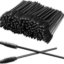 Faigy 50Pcs Disposable Eyelash Brushes, Mascara Wands, Eye Lash Brush, Spoolies for Eyelash Extensions, Spoolie Eyebrow Eyeshadow Brow Makeup Supplies Kit Cleansing Glitter Applicator Tool-image-19