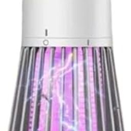 VIVA PLAST Mosquito and Fly Killer with LED Light | Electric Shock Mosquito Killing Lamp | USB Powered Portable Killer | UV Light Night | Insect Killing-3