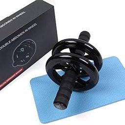 ABTRIX WITH AB Ab Roller, Ab Wheel, Stomach and Core Trainer with Knee Pads, for Fitness and Effective Abdominal/Shoulder Muscle/arm Muscle/Thigh Workout, Random Colour-image-18