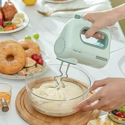 LANCEMATES Powerful Electric Stand Mixer for Baking & Kneading Dough âVersatile Kitchen Appliance with Speed Control & Pouring Shield-picture-3