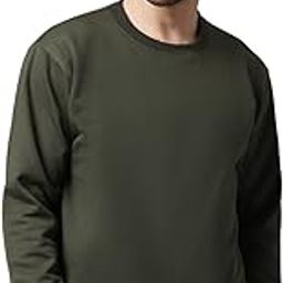 Fleece Round Neck Solid Sweatshirt for Men-SW_RRN_Solid_01-P-image-98