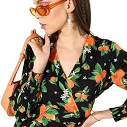 Women Stylish Black Printed Playsuit-picture-41