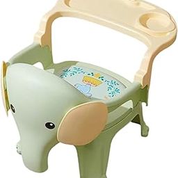 OBABY Baby Chair For Kids Study Table Chair With Cushion Seat,Removable Food Tray & High Backrest,Booster Seat For Baby,Home School Kids Chair For Toddlers,Green-image-59