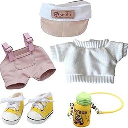 CALANDIS™ Plush Doll Clothes for 15cm 17cm Doll Comfortable Pretend Play Doll Clothing style C-image-41