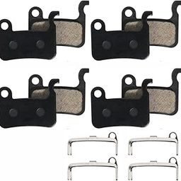 LORWADIYA Bicycle Disc Braking Pads Resin MTB Mountain Bike Semi Metal Cycle Brake Pad Disc Machine (4pair)-3
