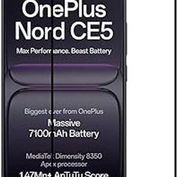EXCICORE® Tempered Glass for OnePlus Nord CE5 – 9H Tough Screen Guard, Full Coverage, Anti-Fingerprint (1 Unit)-image-70