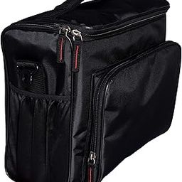 flying CLOUDS Professional Portable Laptop Projector Travel Bag and Carrying Case Soft with Detachable Shoulder Strap (Black, Size: Large, 32 x 15 x 29 cm)-31