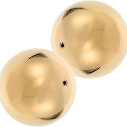 GRIRIW 2pcs Stainless Steel Hollow Garden Spheres Mirror Polished Decorative for Outdoor Home Lightweight Reflective Globe for Photography and Garden Decoration-image-57