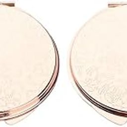 Enakshi® Dual Side Makeup Mirror Dormitory Bathroom Round Folding Mirror Rose Gold 2x|Health & Beauty | Makeup | Makeup Tools & Accessories | Makeup Mirrors-image-7