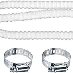 LICHTS®Replacement Hose 32mm Swimming Pool Pump/Filter 1.5m Long+2pcs Clamps|1 Piece Hose|Home & Garden-picture-20
