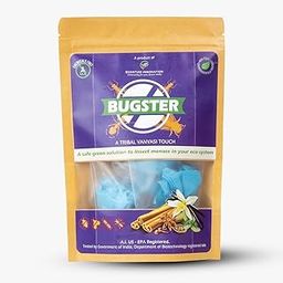 Bugster is Safe, Tested, Organic, Herbal Solution to your kitchen food ingradients insects and pest menace, Insect Repellant, US EPA Regd a.i. Pack of 10 pouches-image-50