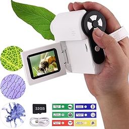 OOZSTAR Microscope for Kids, 1000x Portable mini Microscope, captures Photos and Videos, can be Used as a Christmas or Birthday Gift-image-52