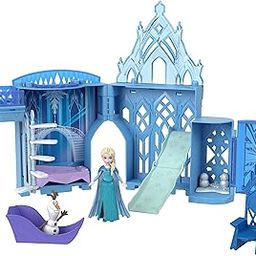 Disney Frozen Disney Princess Toys, Storytime Stackers Elsa Ice Palace, Stackable Castle Doll House with Small Doll & 8 Pieces, Inspired by The Movies​​​-21