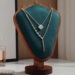 Necklace Display Stand, Jewellery Organiser for Dresser, Fashion Showcase-image-42