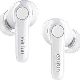 EarFun Air Pro 4 Hybrid Adaptive Noise Canceling Wireless Earbuds Bluetooth,2024 VGP Award,Qualcomm Snapdragon Sound, aptX™ Lossless, 6 Mics AI CVC Call, LDAC Hi-Res Audio,52H Playtime,Glossy White-image-66