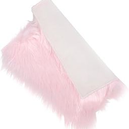Beauty Empire Fur Nail Mat Soft Fur Nail Art Mat Plush Nail Art Table Mat Washable Soft Fur Background Photo Tool Manicure Practice Cushion Rest Pad for Woman Girls Pink-35