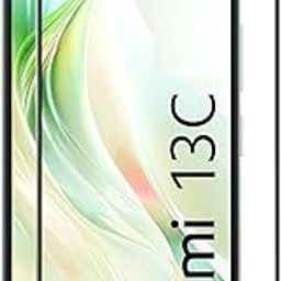 JGD PRODUCTS for Xiaomi Redmi 13C 5G, Redmi 13C 4G, Poco C65 Tempered glass with Full Edge Protection and Easy Installation Kit-24
