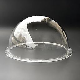 UQISOVI 6.2 Inch Ultra-high Clear Acrylic Plexi Glass Clear Dome Cover Lens Cap Ball Cover Surveillance CCTV Camera Dome Protective Cover for Security Camera, 156mm Outer Diameter, 93mm Height-image-63