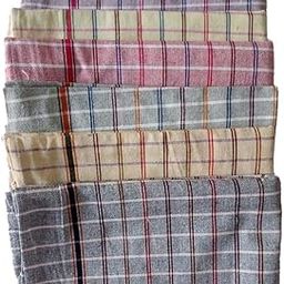 Gouri Textiles Solapur Cotton Hand Towel (21 inch * 21 inch) Set 6 pcs-image-54