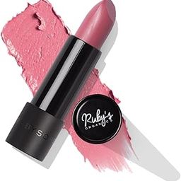 Ruby's Organics Semi-Matte Lipstick for Women All Indian Tones- Highly Pigmented, Moisturizing, Non Drying, Lightweight and Long Lasting- Lip Makeup, Synthetic Chemical Free- Nude Nuddy, 3.7g-31