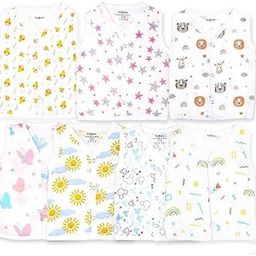 Organic Muslin Cotton Button Jabla White Colour Animal Printed Jhabla Summer Wear Jabala for Baby Sleeveless Regular Fit Vest-image-24