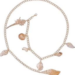 ELITE RED CARPET Celebrity Inspired Golden Diva Dainty Leaves Skinny Stretch Metal Belt for Women/Girls - Rakhi Gift for Brother, Friendship Day Gift for Best Friend-image-19