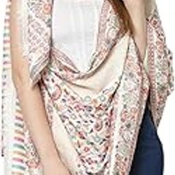 Women's Woven Soft Shawls, Wraps (SH-516-WHITE), 100cm X 200cm-picture-33