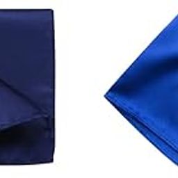 Navy Blue & Royal Blue Pocket Square Set (10x10 inch) — perfect for Indian customers looking for sharp, stylish accessories for weddings, events-picture-10