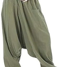 Women's Loose Fit Harem Pants-image-27