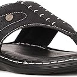 mens TERRANCE CUSHION BLACK Sandals - 6 UK (8716145)-picture-10
