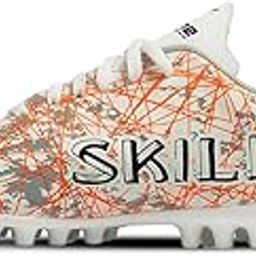 Skill Football Boots for Kids & Adults | Indoor & Outdoor Turf Soccer Shoes | Lightweight, Grippy, Stylish Design | Multicolor-image-14