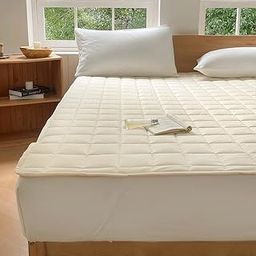 Mite Resistant Bed Pad, Wool Blended, Double, All Seasons, High Density Fiber, Deodorizing, Moisture Wicking, Wool Bed Pad, Bed Pad, Bed Pat, Hay Fever, Dust Mites, Chemical-free, Atopic Allergy-image-31