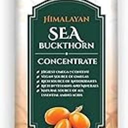 Himalayan Sea Buckthorn Pulp 300ml | Plant Based Vegan Omega 3, 6, 7 and 9 | Vegetarian Liquid Supplements | No Fish Oil | Veg, Natural & Organic | Makes up to 50 Glass Juice | Rich in Omega 7, Antioxidants, Vitamins (300ml, Pack Of 1)-12