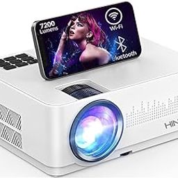 HINISO P1 WiFi Bluetooth Projector for Home - 1080p Supported | 7200 Lumens, Portable iOS/Android Projector with Built-in Speakers for TV/Phone/Tablet, Laptop/PC, USB Drive/Game Console-image-32