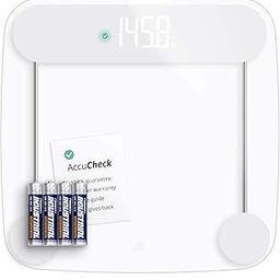 AccuCheck Digital Body Weight Scale from Greater Goods, Patent Pending Technology (Clear)-6